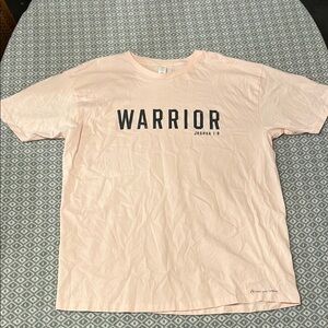 PICK 5/$15 - Warrior Pink Christian T-Shirt Joshua 1:9